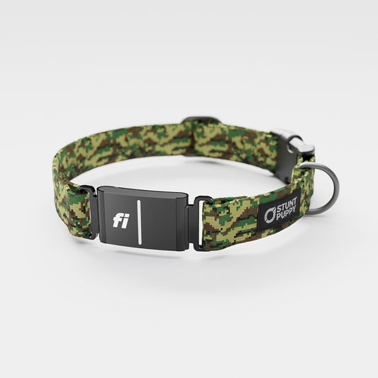 Fi-Ready Camo Army Green Everyday Collar