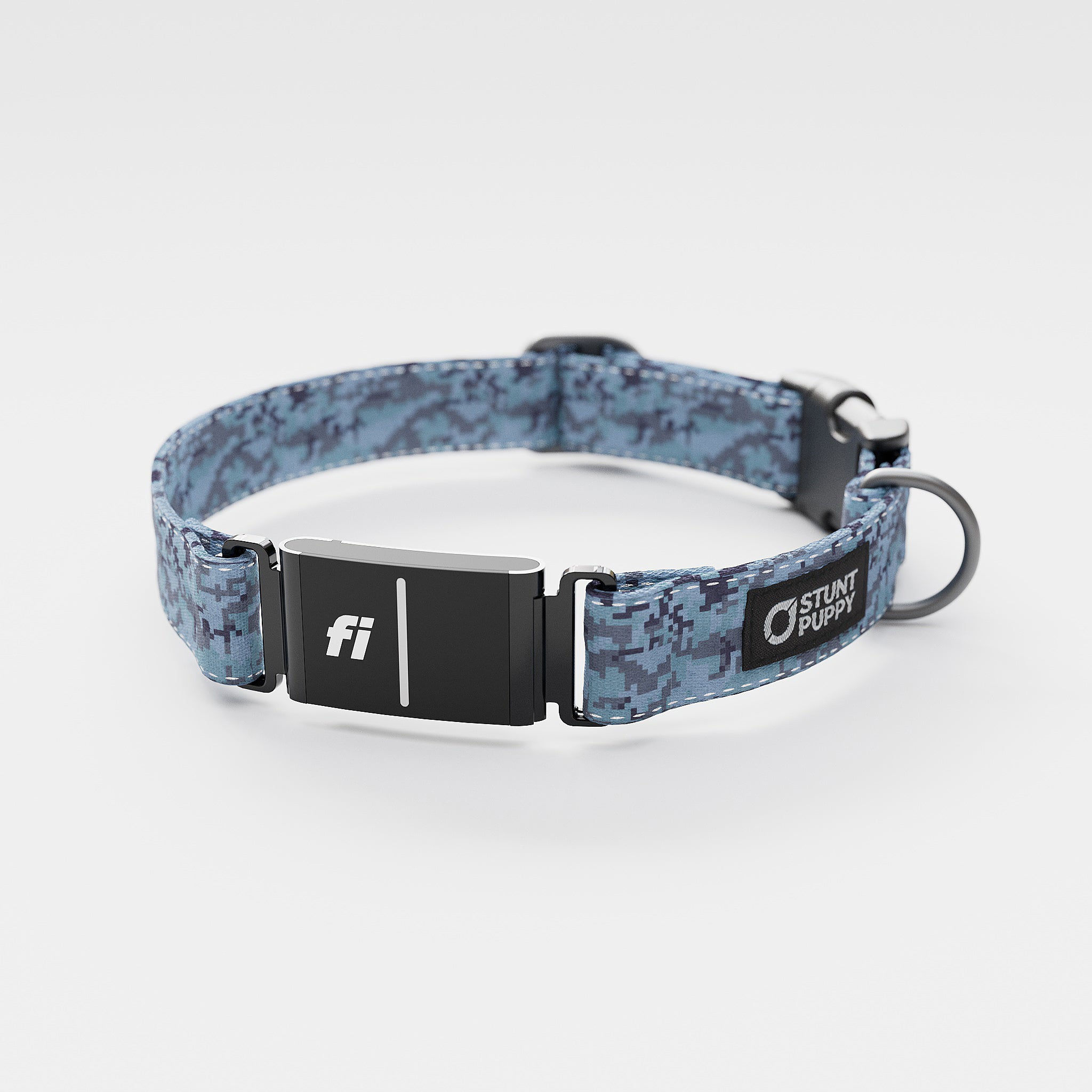 Blue camo dog collar best sale