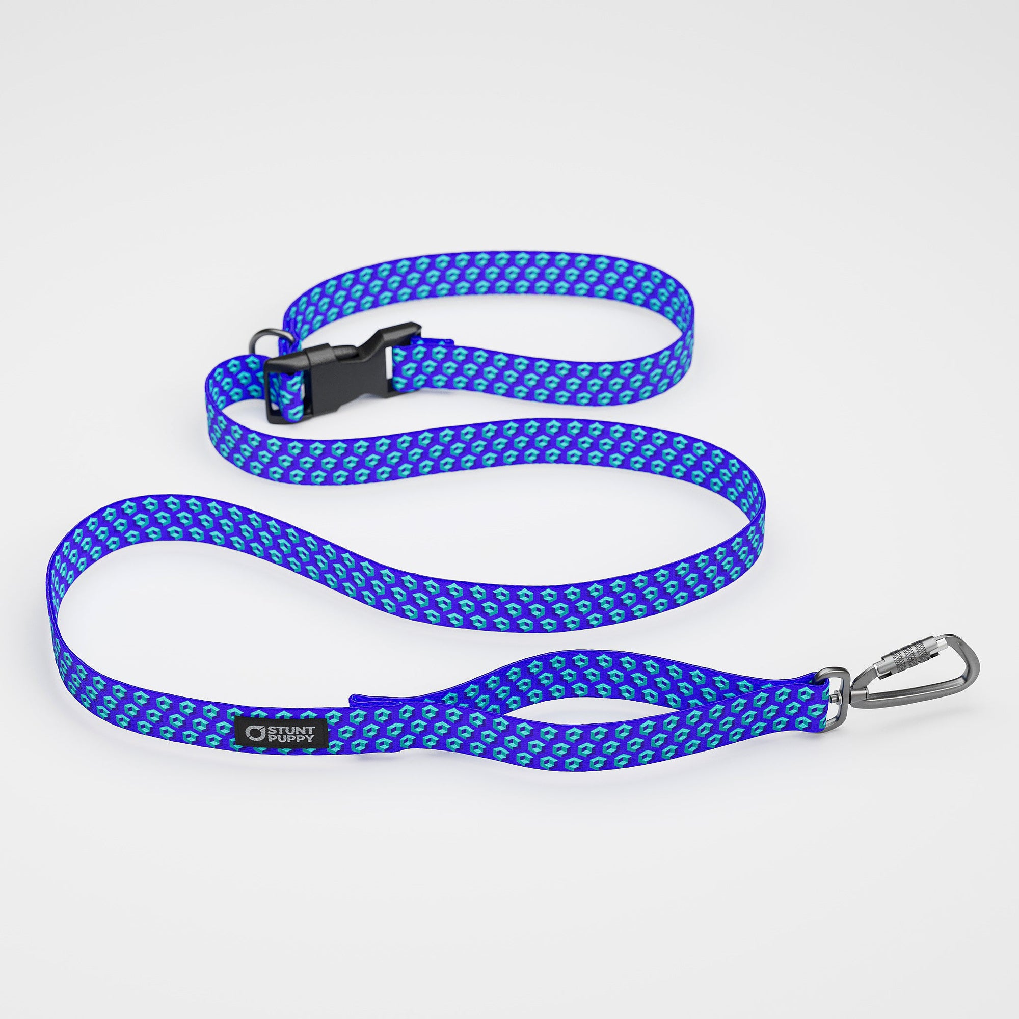 Cubular Blue Everyday Leash™ – Stunt Puppy